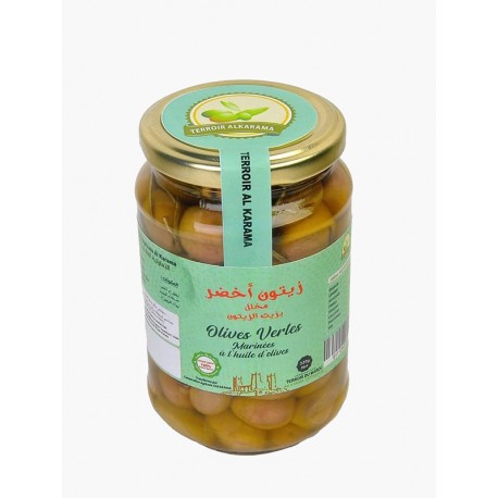 Pickled Green Olives